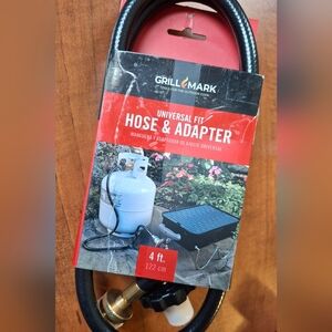 Grill Mark Plastic Gas Line Hose & Adapter Universal 00361ACE